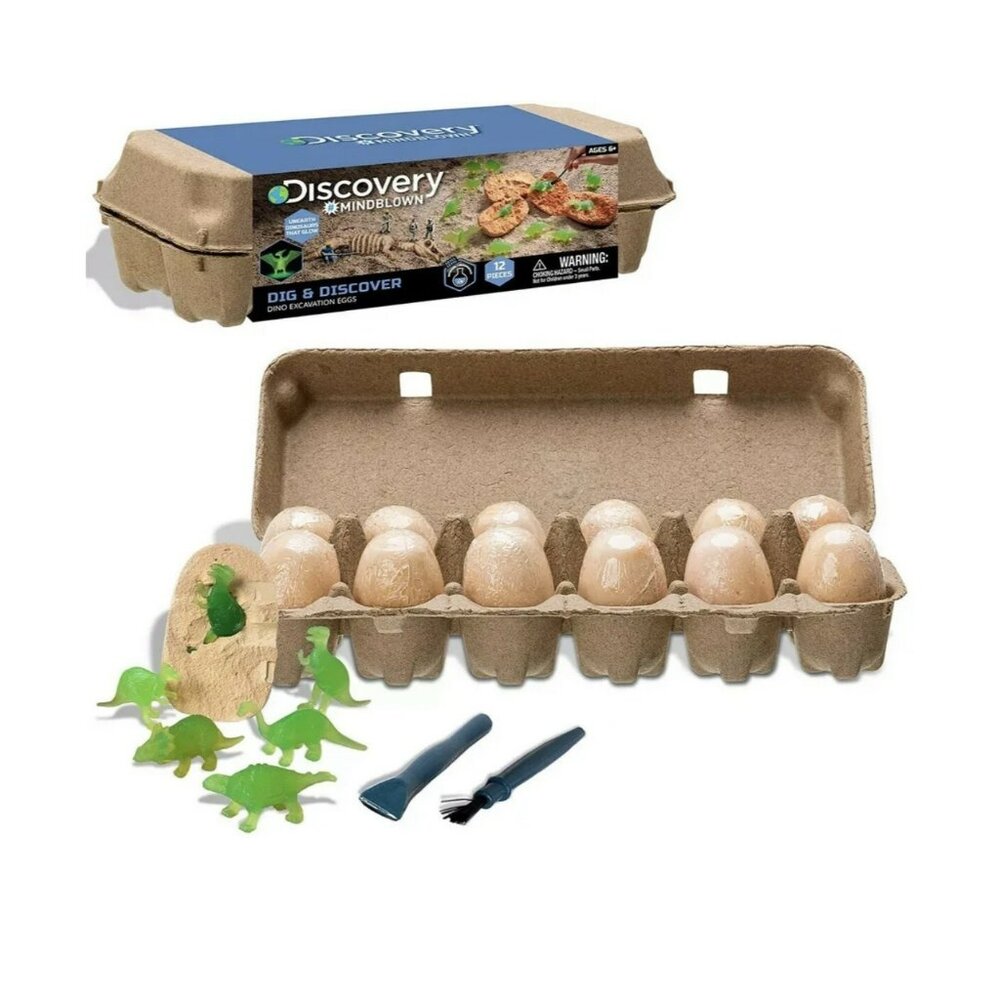 Discovery #Mindblown Dig & Discover Dino Excavation Eggs